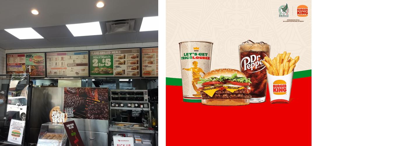 Burger King Menu