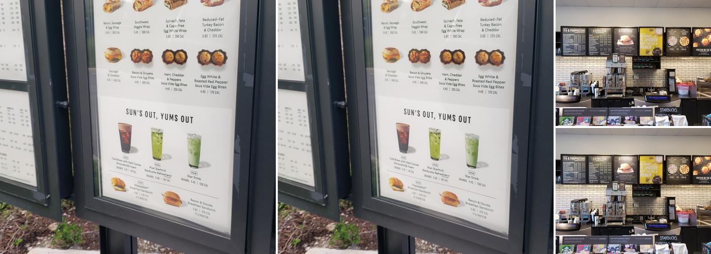 Starbucks Menu