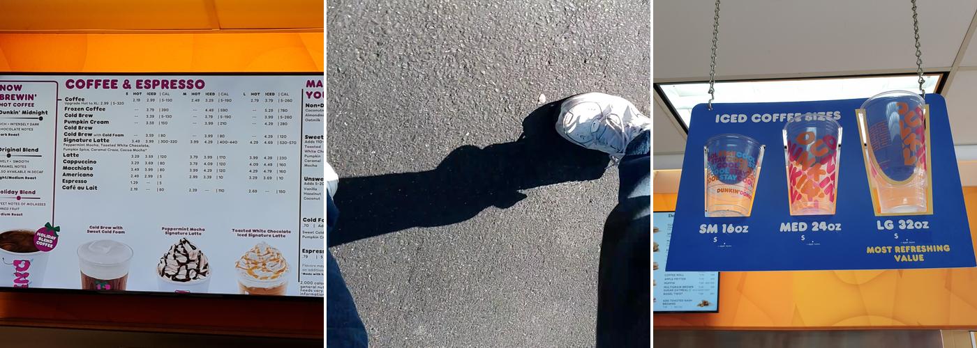 Dunkin' Menu