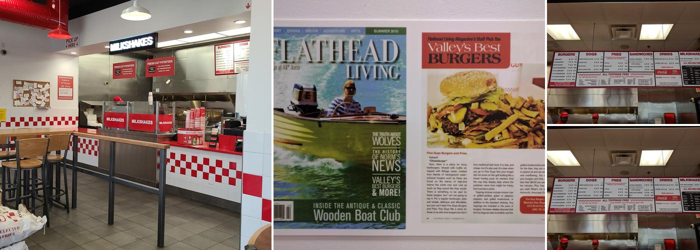 Five Guys Menu