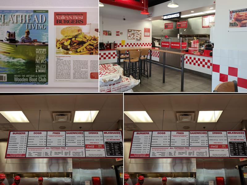 Five Guys Menu