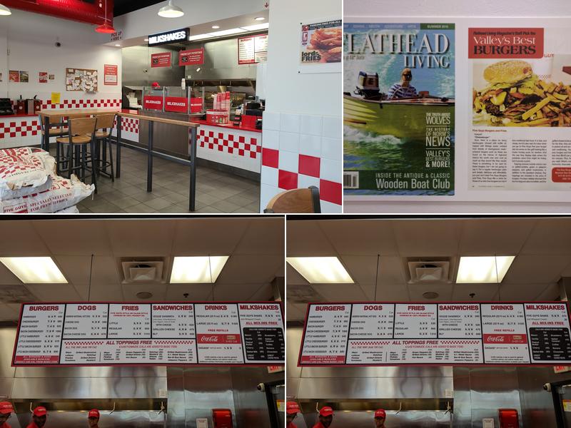 Five Guys Menu