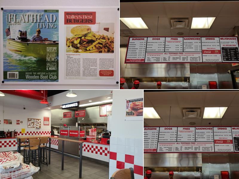 Five Guys Menu