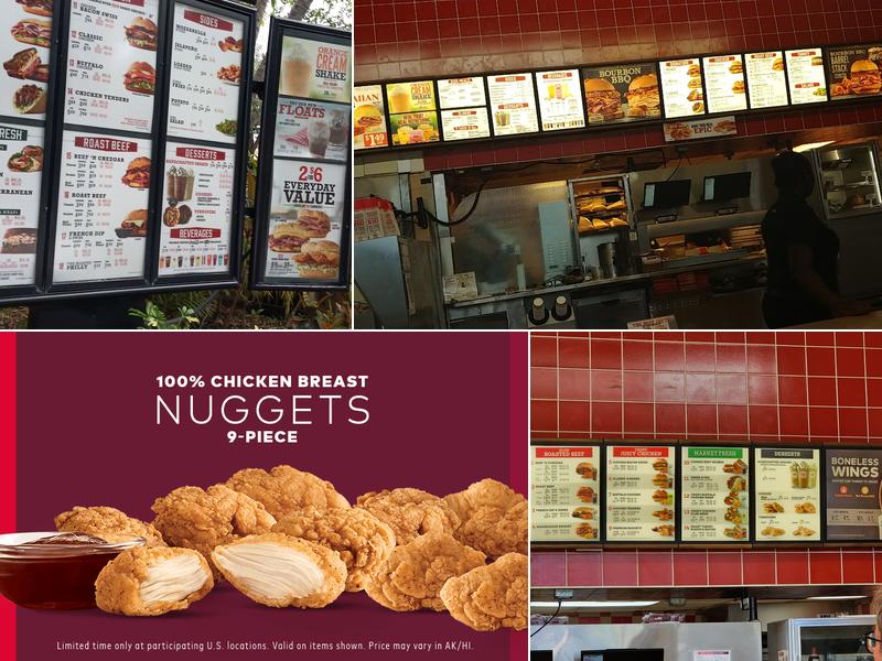 Arby's Menu