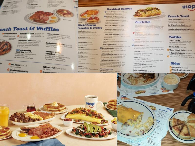 IHOP Menu