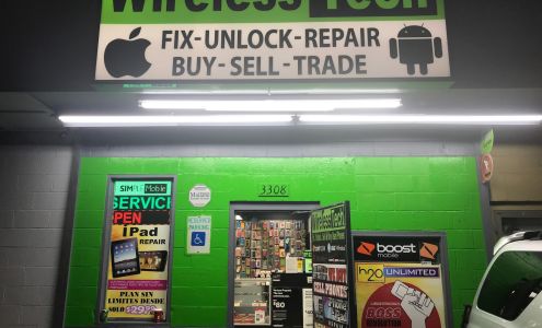 Wireless Tech Fix Cracked Phone Unlock Iphone Samsung LG HTC