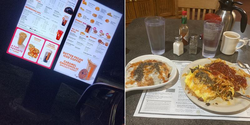 Dunkin' Menu