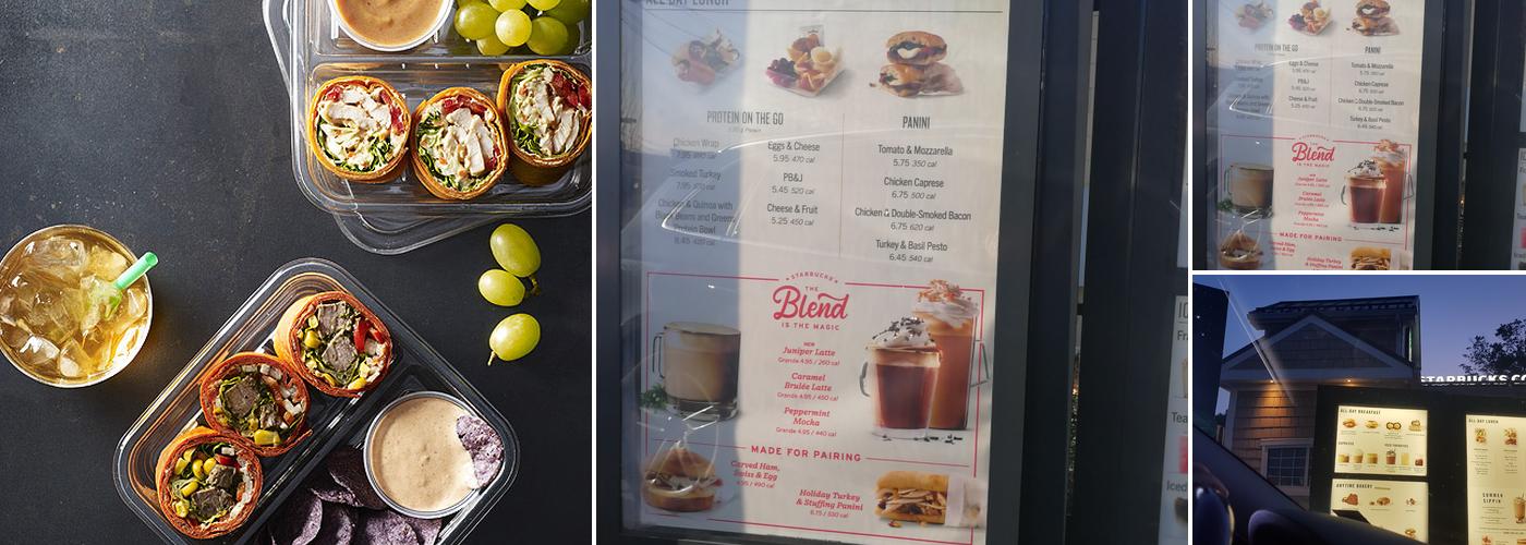 Starbucks Coffee Company Menu