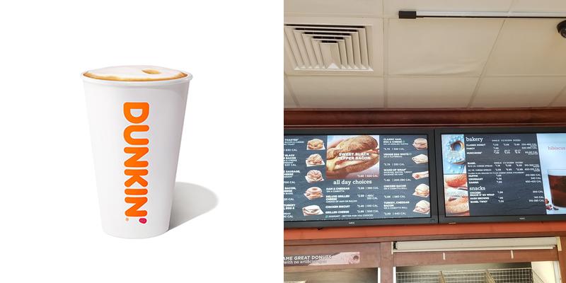 Dunkin' Menu