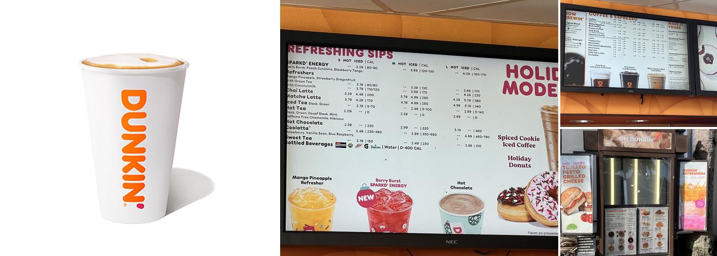 Dunkin' Menu