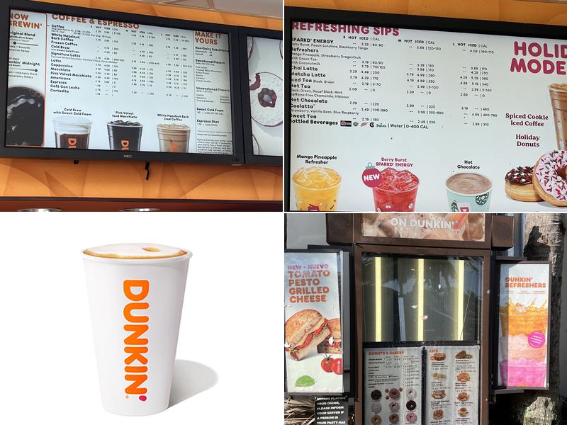 Dunkin' Menu