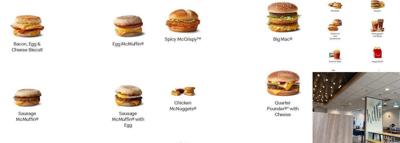 McDonald's Menu