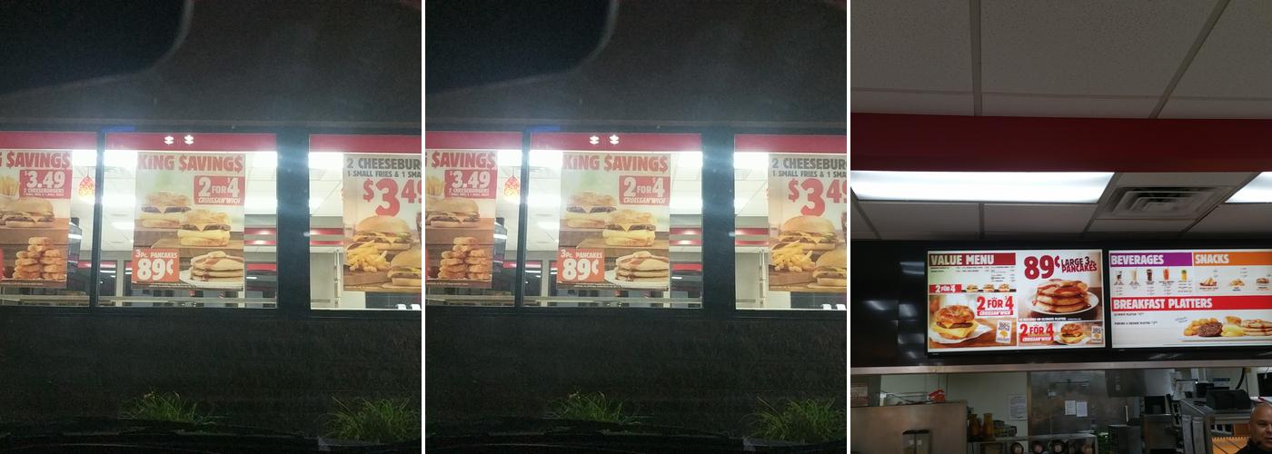 Burger King Menu