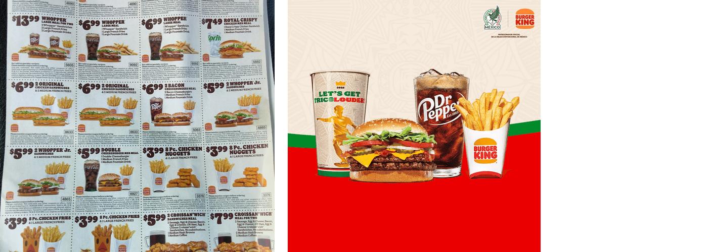 Burger King Menu