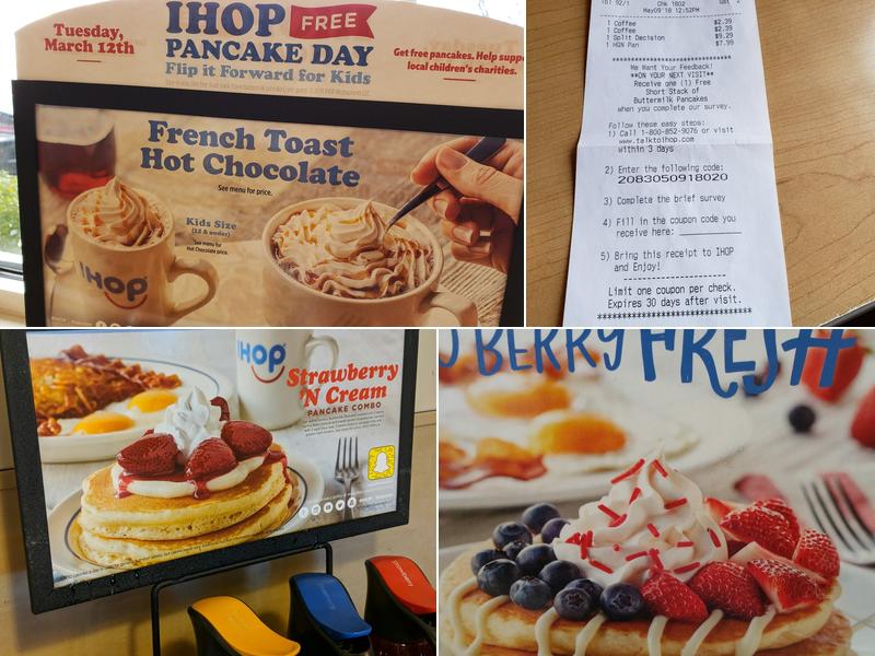 IHOP Menu