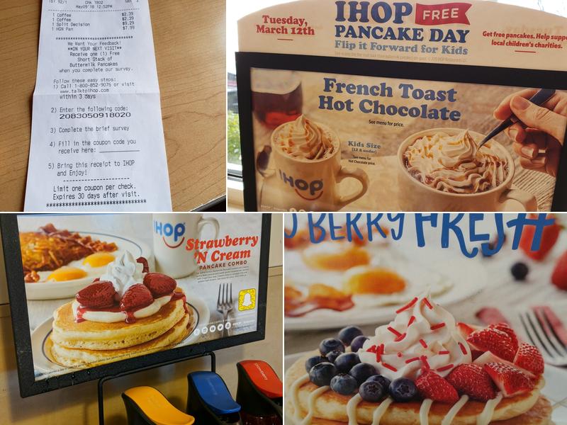 IHOP Menu