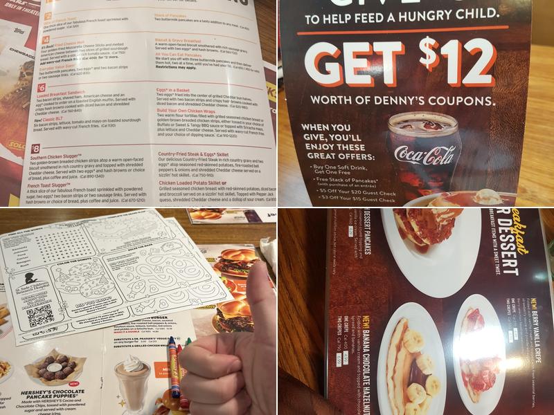 Denny's Menu