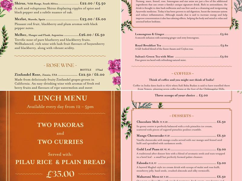 Namaste by Delhi Darbar Menu