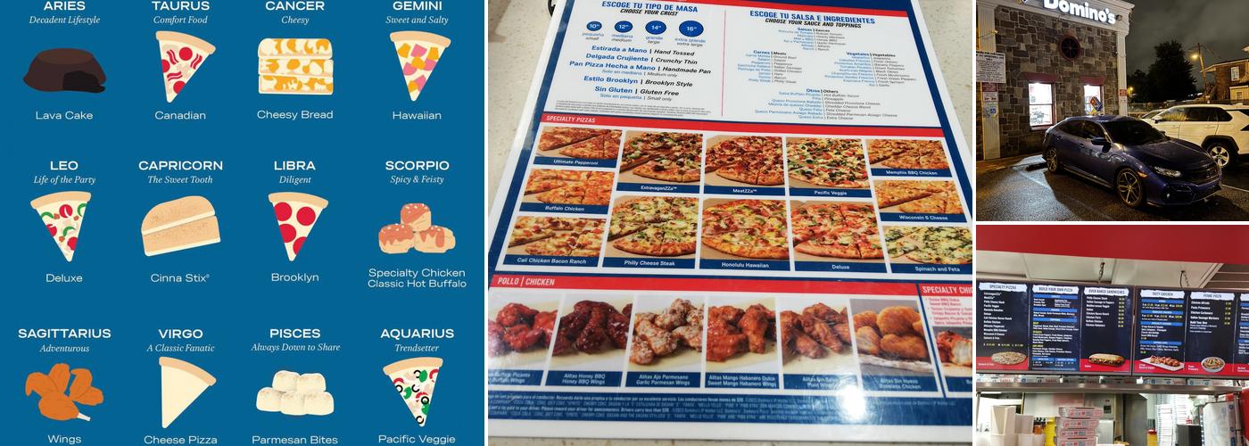 Domino's Pizza Menu