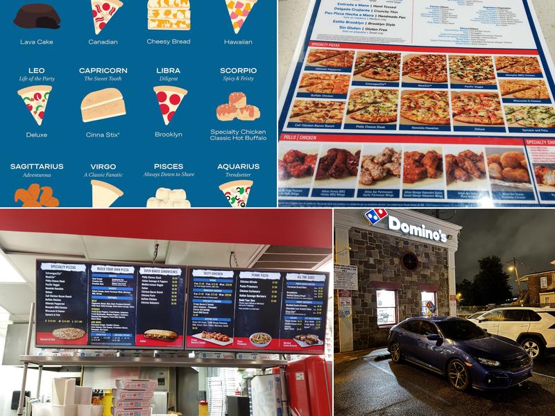 Domino's Pizza Menu