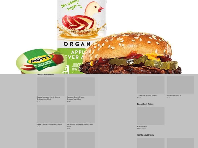 Burger King Menu