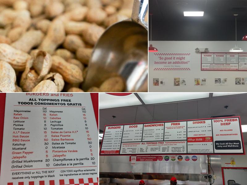 Five Guys Menu