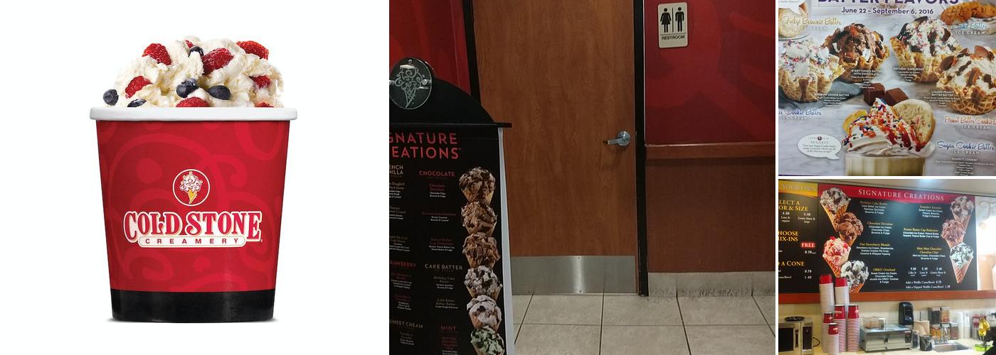 Cold Stone Creamery Menu
