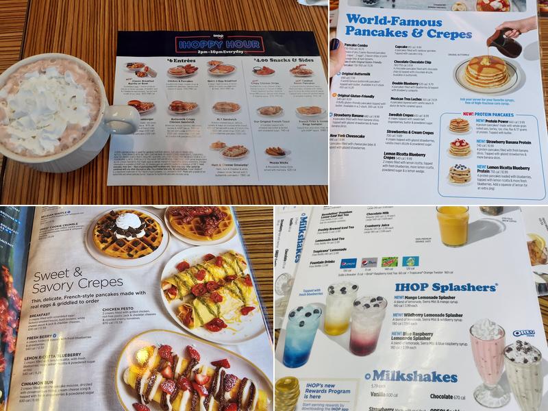 IHOP Menu