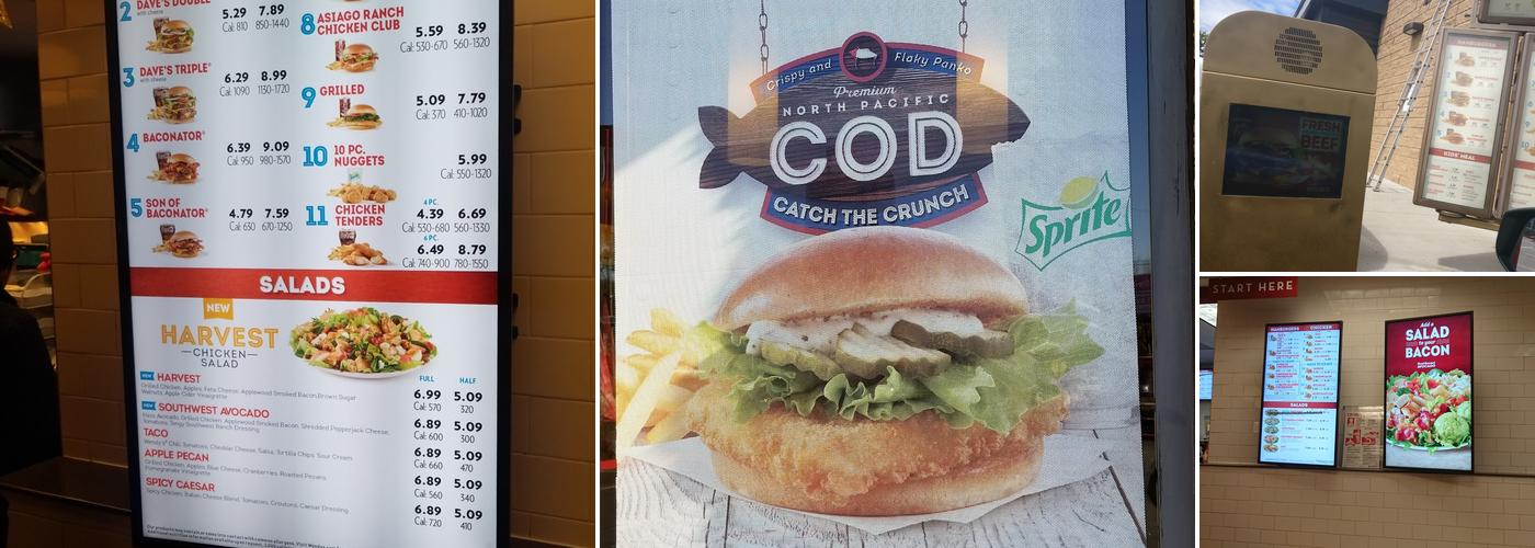 Wendy's Menu