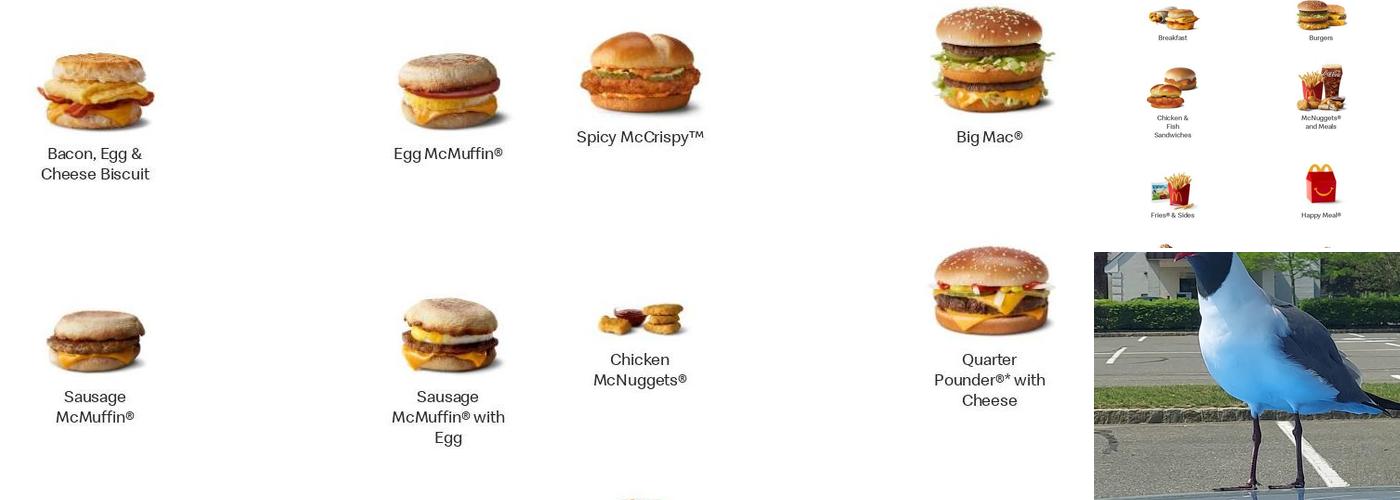 McDonald's Menu