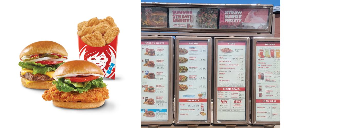 Wendy's Menu