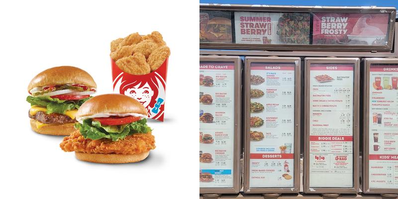 Wendy's Menu