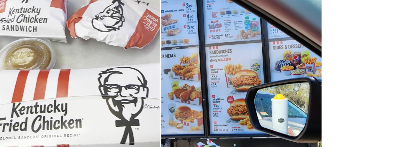 KFC Menu