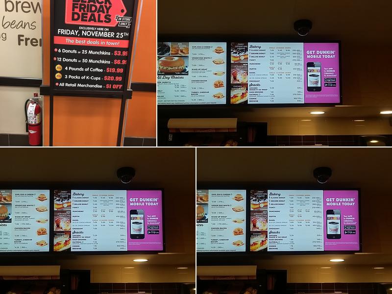 Dunkin' Menu