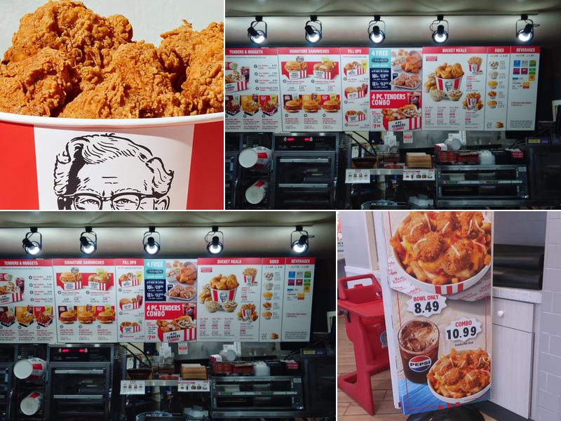 KFC Menu