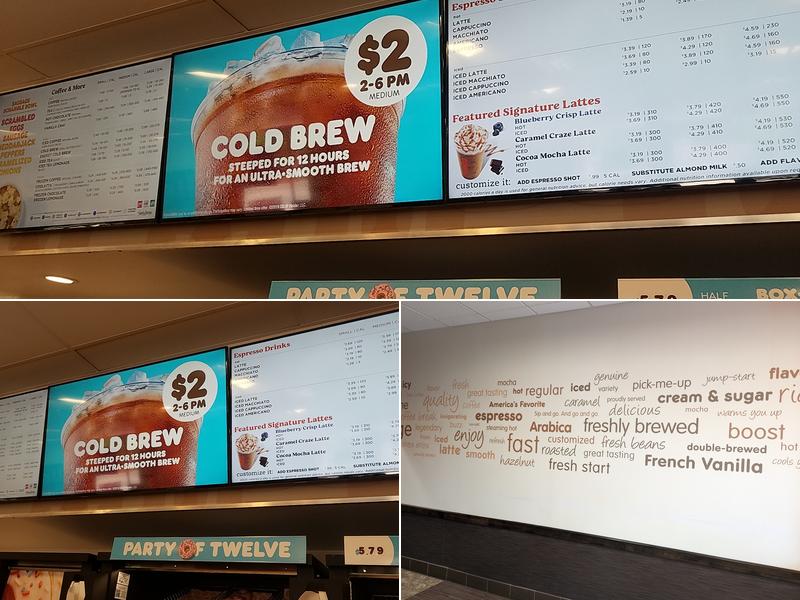 Dunkin' Menu