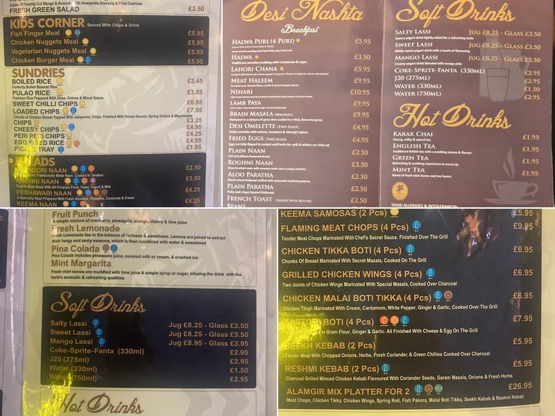 Alamgir Menu