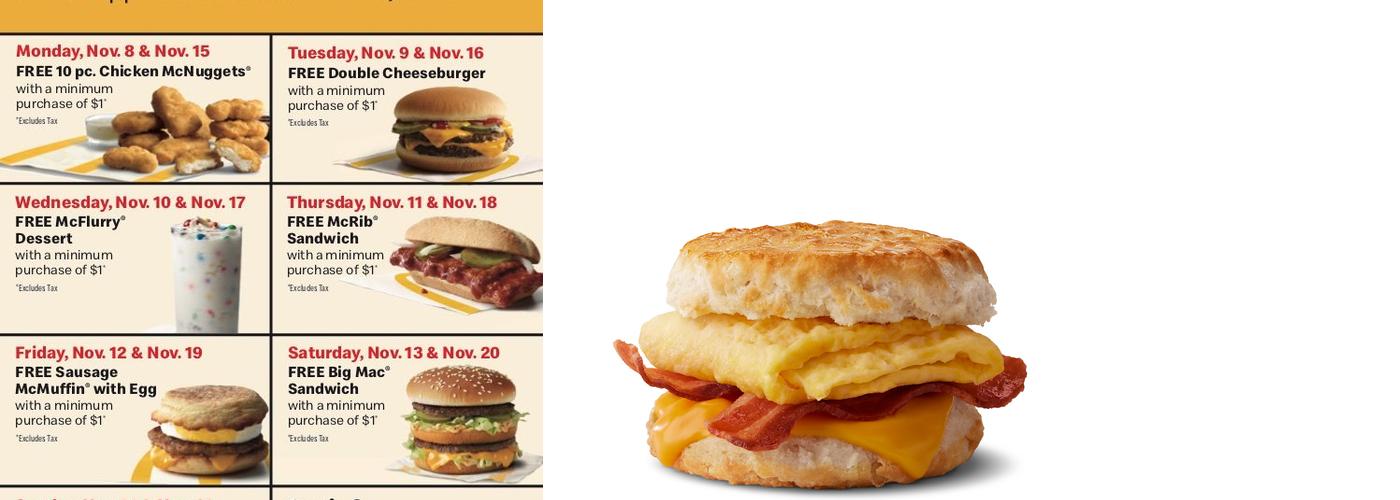 McDonald's Menu