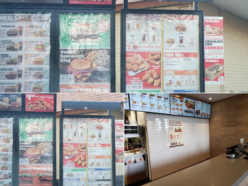 Burger King Menu