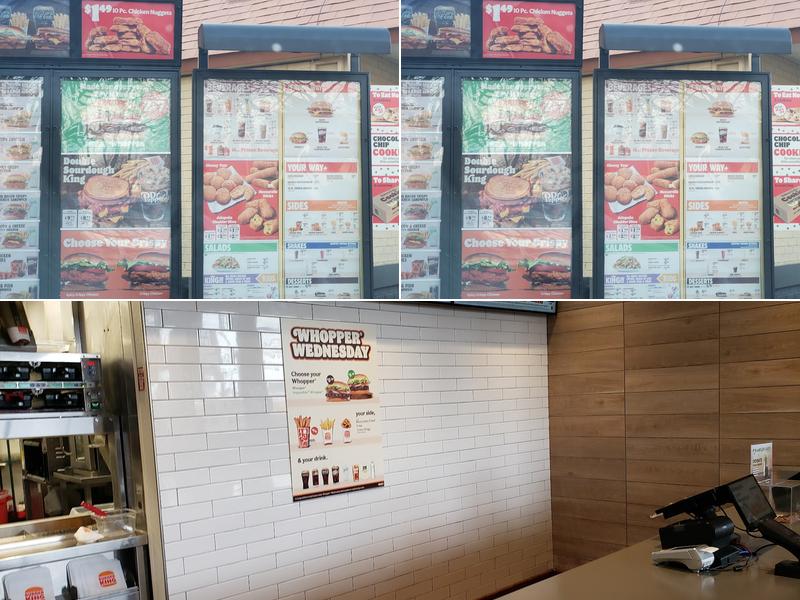 Burger King Menu