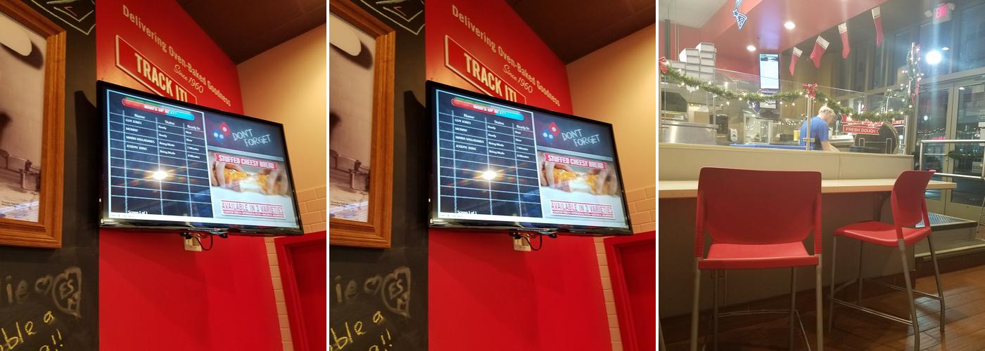 Domino's Pizza Menu