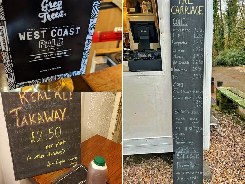 The Railway Inn Menu