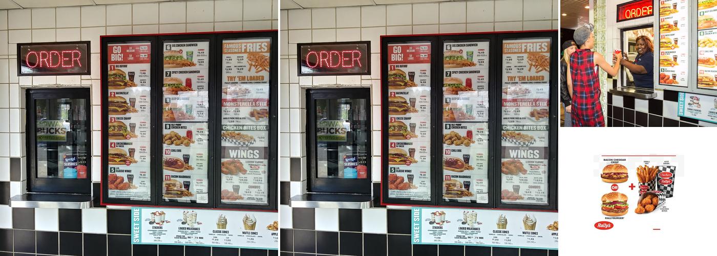 Checkers Menu