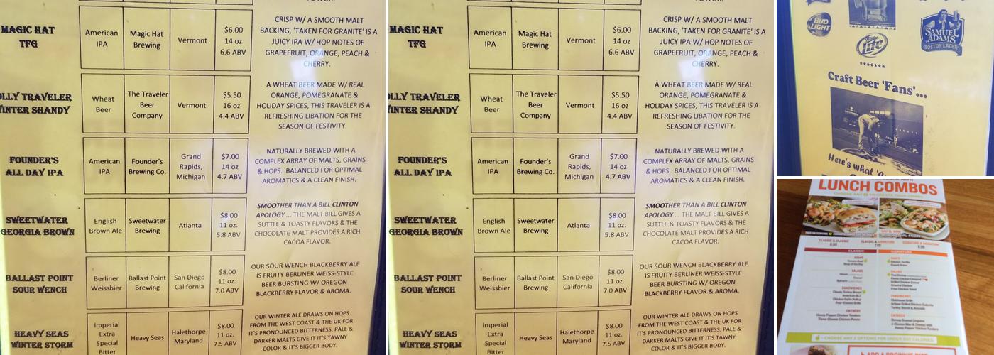 Applebee's Grill + Bar Menu