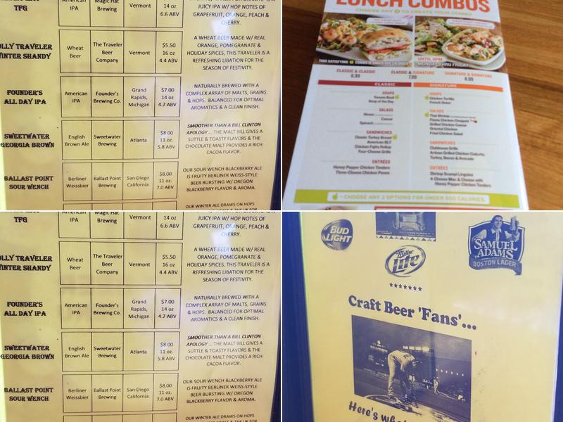 Applebee's Grill + Bar Menu