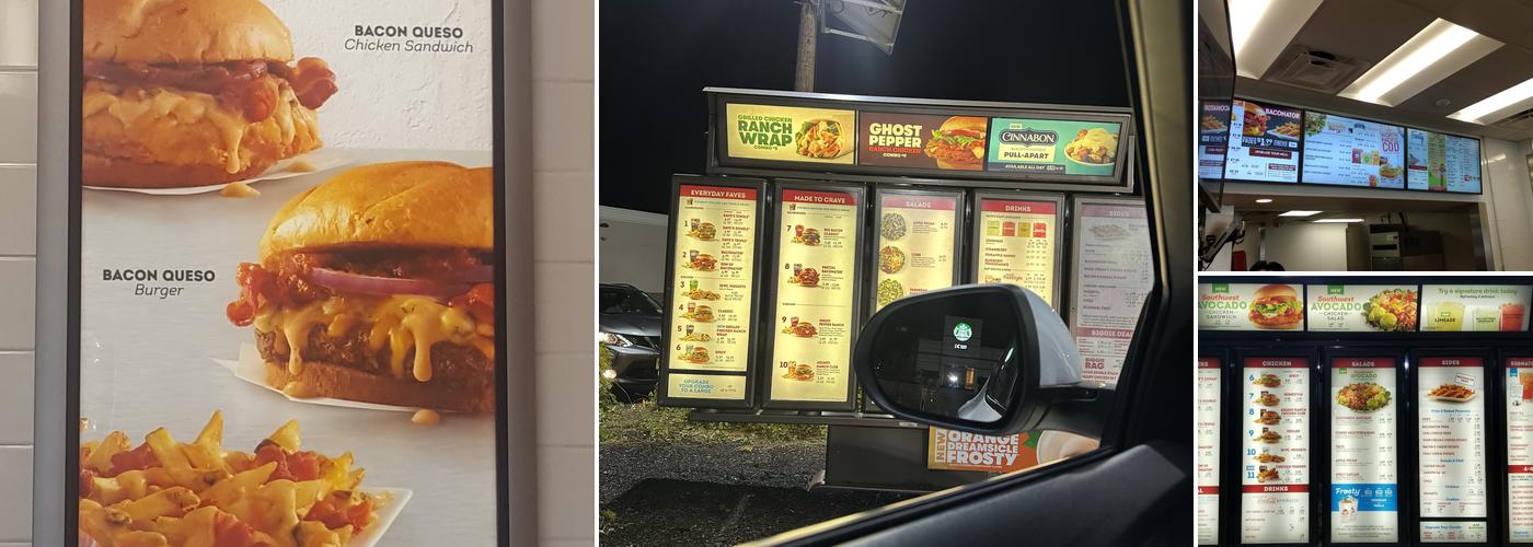 Wendy's Menu