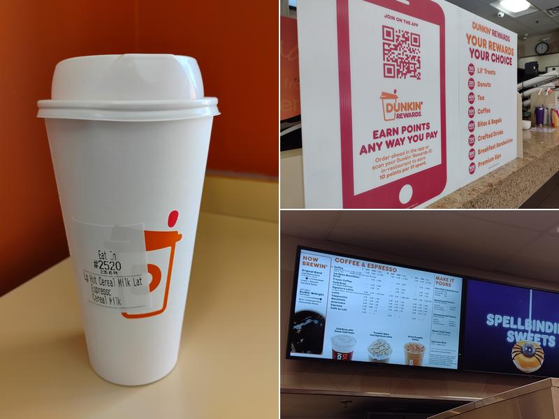 Dunkin' Menu