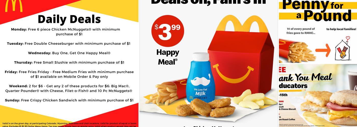 McDonald's Menu