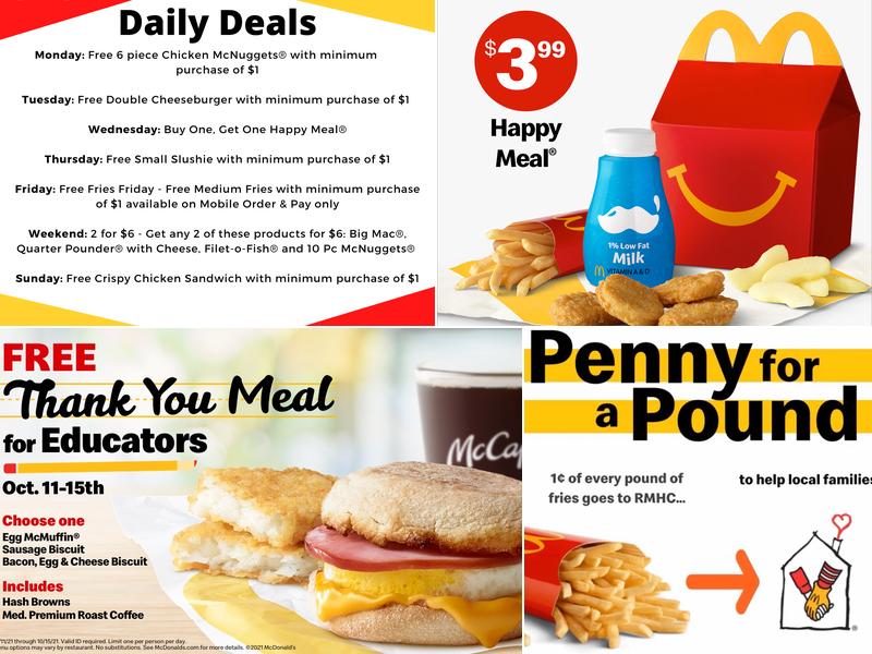 McDonald's Menu
