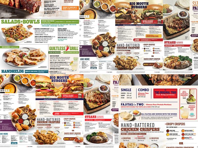 Chili's Grill & Bar Menu